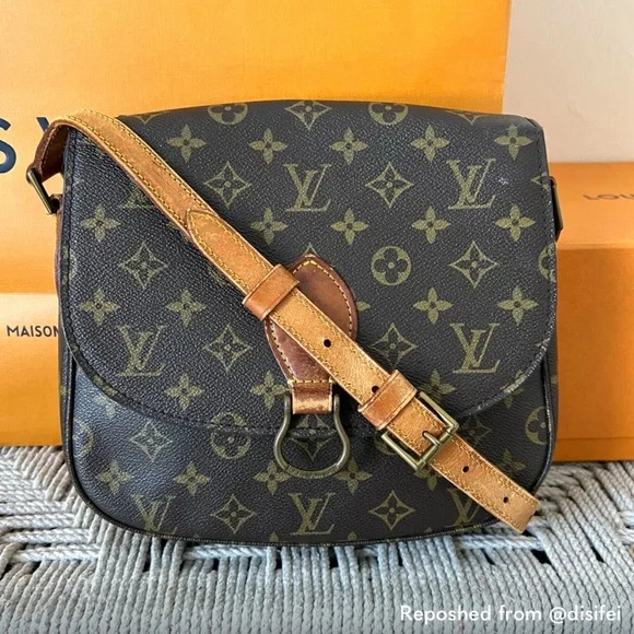 Louis Vuitton Saint Cloud GM monogram crossbody bag 884Vl - Picture 2 of 16